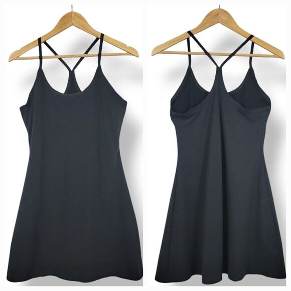 Outdoor Voices The Exercise Dress with Built in Shorts in Black Size Small - Picture 10 of 11